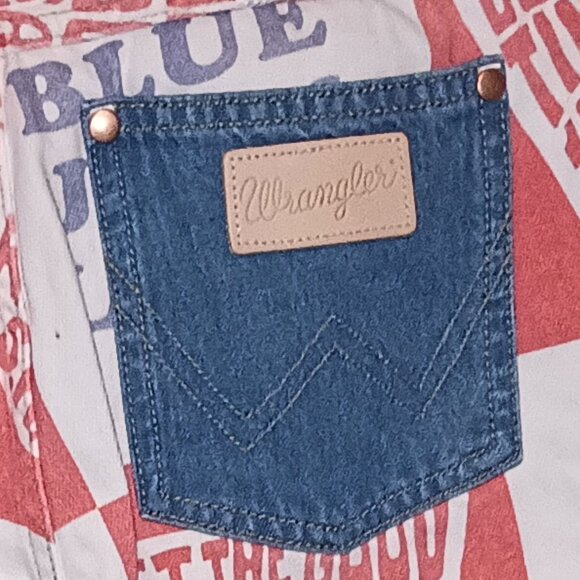 NEW Wrangler Wanderer 622 Blue Jean Lady Flare Jean 25/30 - Picture 9 of 12